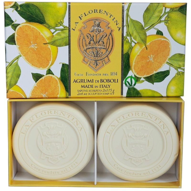 Изображение товара Набор мыла La Florentina Цитрус 2х115г натуральное очищение и ароматерапия