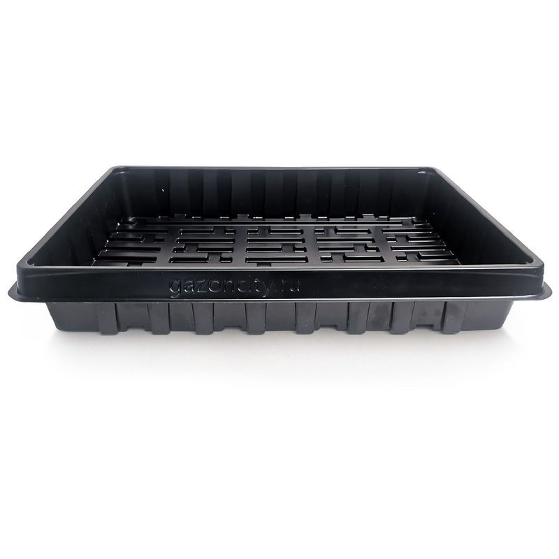 Изображение товара ГазонCity рассадный поддон черный 40х30х6.5см для растений