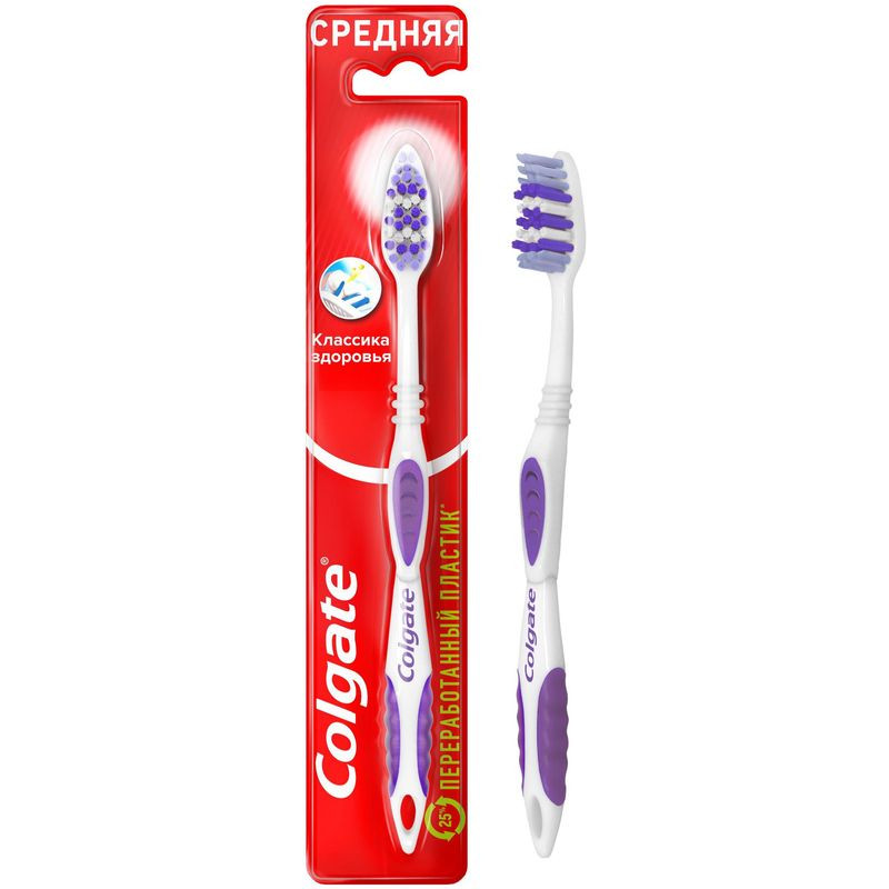 Изображение товара Зубная щетка Colgate Классика Здоровья средней жесткости