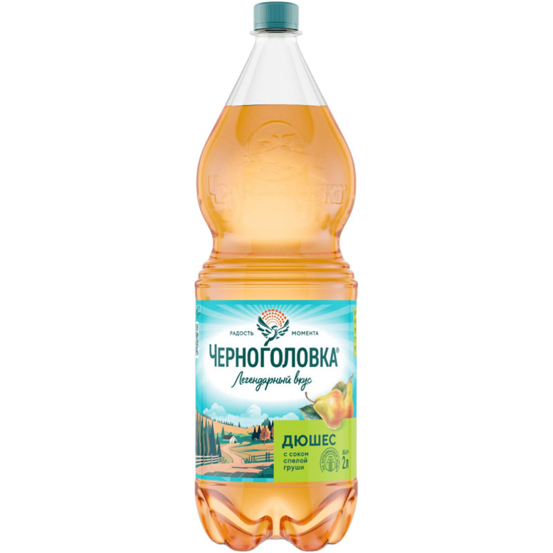 Изображение товара Лимонад газированный Черноголовка Дюшес, 2л