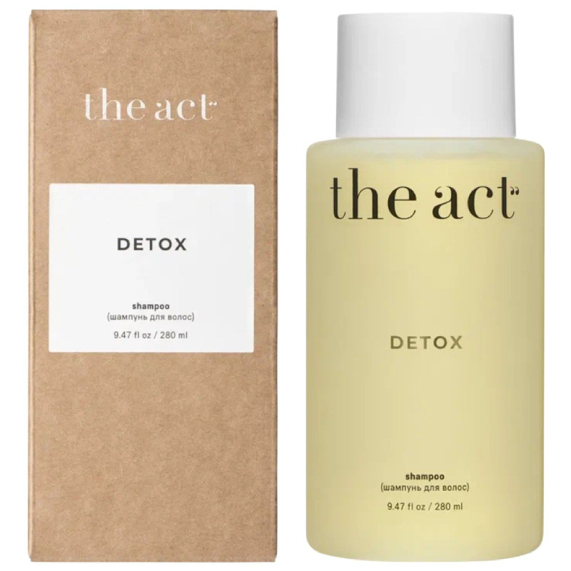 Изображение товара Шампунь для волос The Act Detox 280 мл - глубокое очищение и восстановление