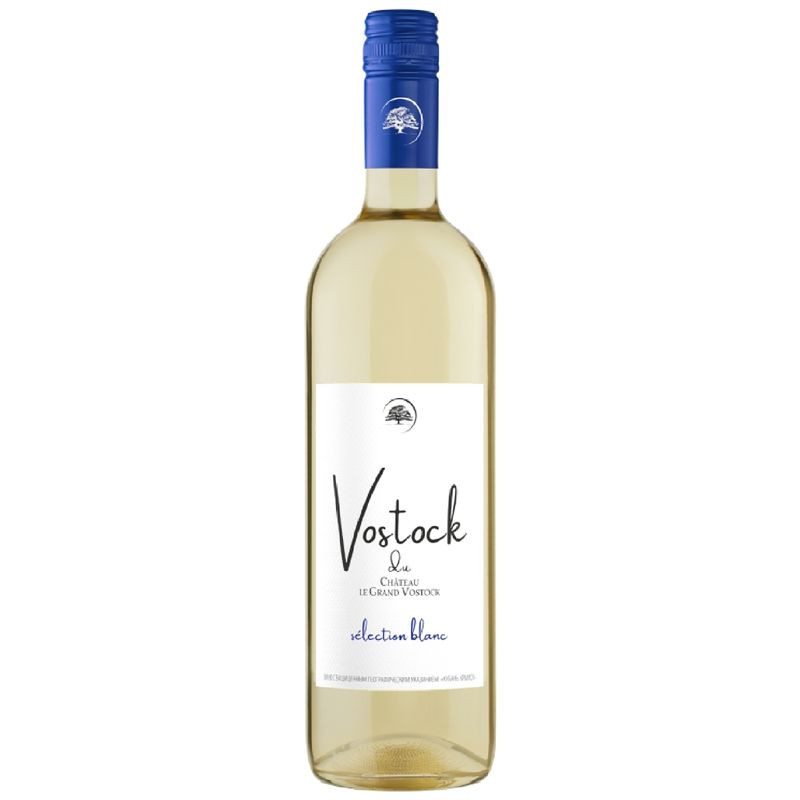 Изображение товара Вино Chateau le Grand Vostock Solo Sauvignon Blanc Aligote 750мл белое сухое 13%