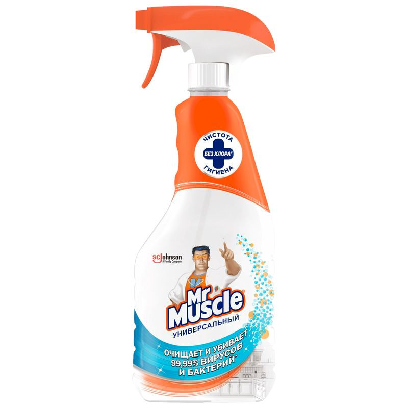 Изображение товара Универсальное чистящее средство Mr Muscle 520мл для дома и офиса
