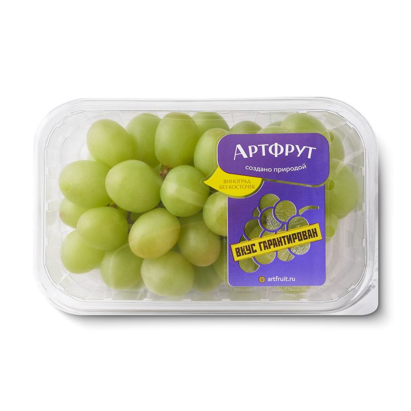 Изображение товара Виноград Артфрут белый без косточек 500г