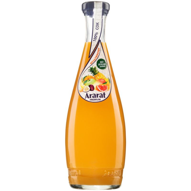 Изображение товара Мультифруктовый сок Армения 750 мл натуральный органический без сахара