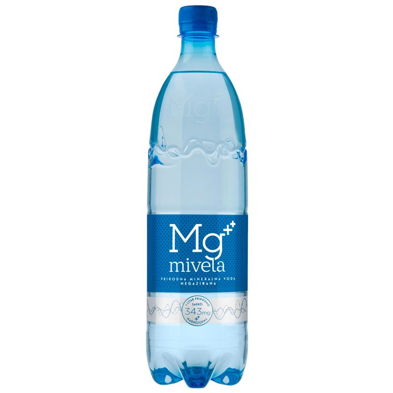 Изображение товара Минеральная вода Mivela Mg++ 1л природная питьевая негазированная