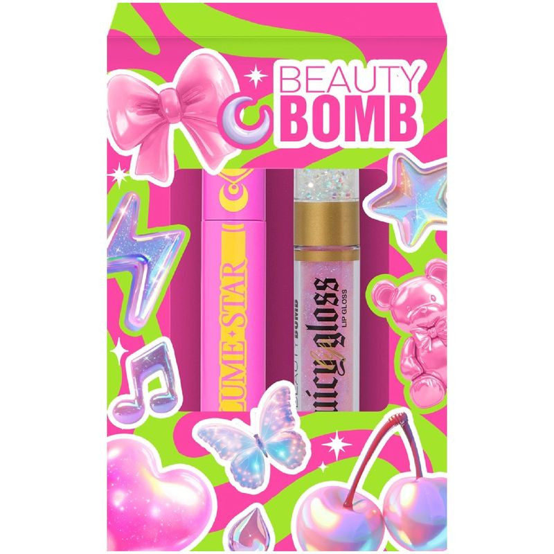 Изображение товара Подарочный набор Beauty Bomb: Блеск для губ и Тушь для ресниц