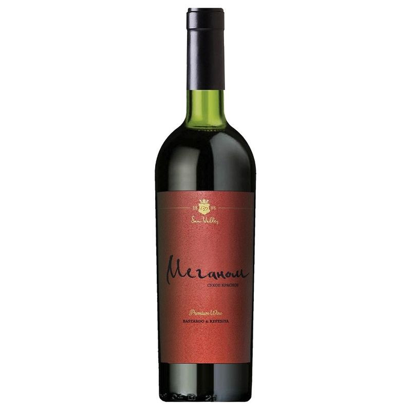 Изображение товара Вино Солнечная Долина Меганом красное сухое 750мл Россия