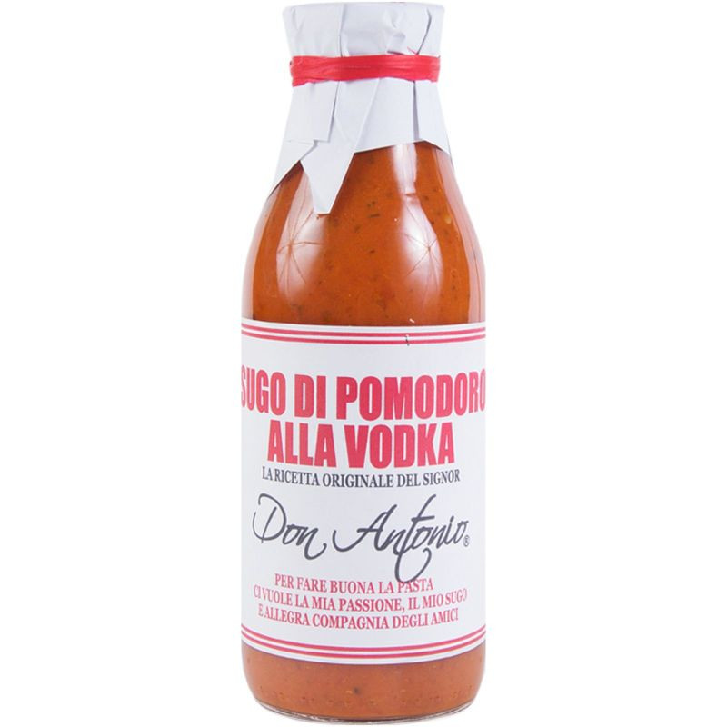 Изображение товара Томатный соус с водкой Don Antonio 240 мл натуральный итальянский вкус