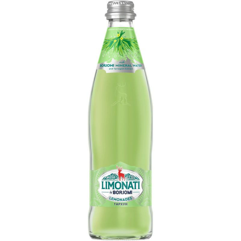 Изображение товара Газированный напиток Borjomi Limonati Тархун 500мл натуральный вкус