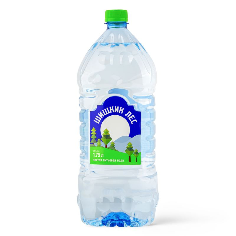 Изображение товара Вода питьевая Шишкин Лес негазированная 1.75л Россия