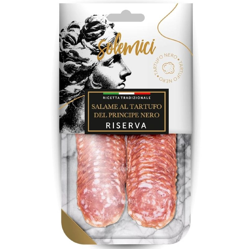 Изображение товара Колбаса Solemici Салями С Трюфелем Черный Принц 70г