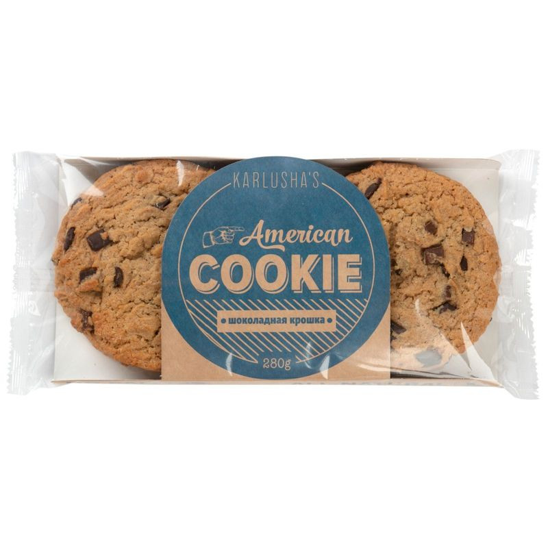 Изображение товара Замороженное печенье Karlusha's Шоколадная Крошка 4х280г