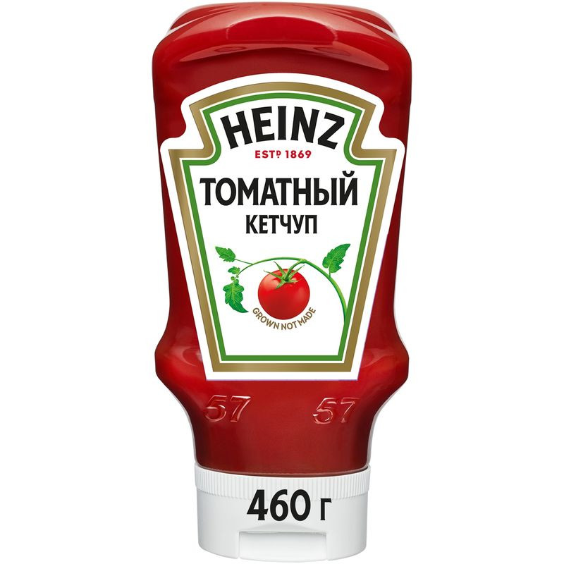 Изображение товара Кетчуп Heinz Томатный 460 г натуральный соус для блюд
