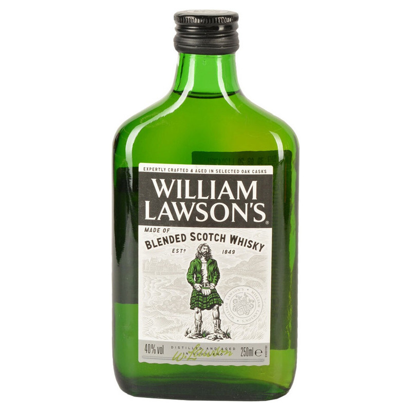 Изображение товара Виски William Lawsons купажированный 40%, 250мл