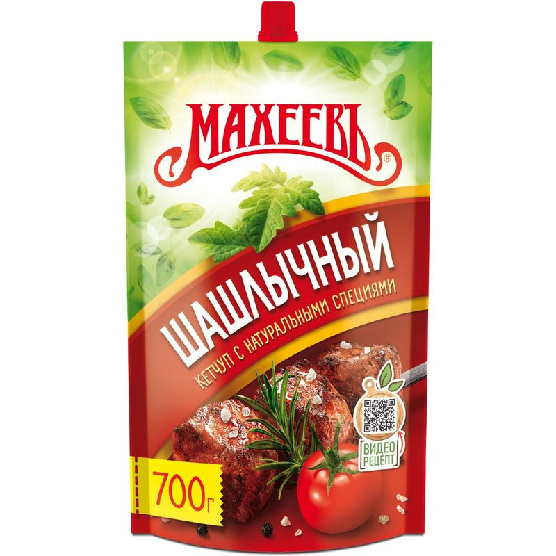 Изображение товара Кетчуп Махеевъ Шашлычный 700г натуральный соус для шашлыка и мяса