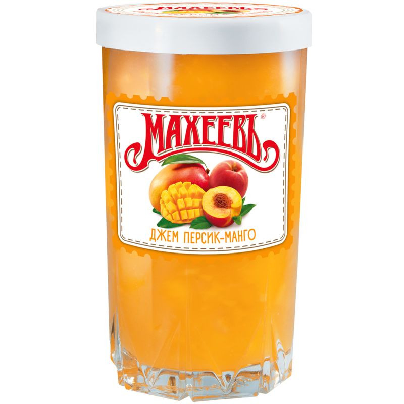 Изображение товара Джем Махеевъ из персика и манго 400г - натуральный вкус