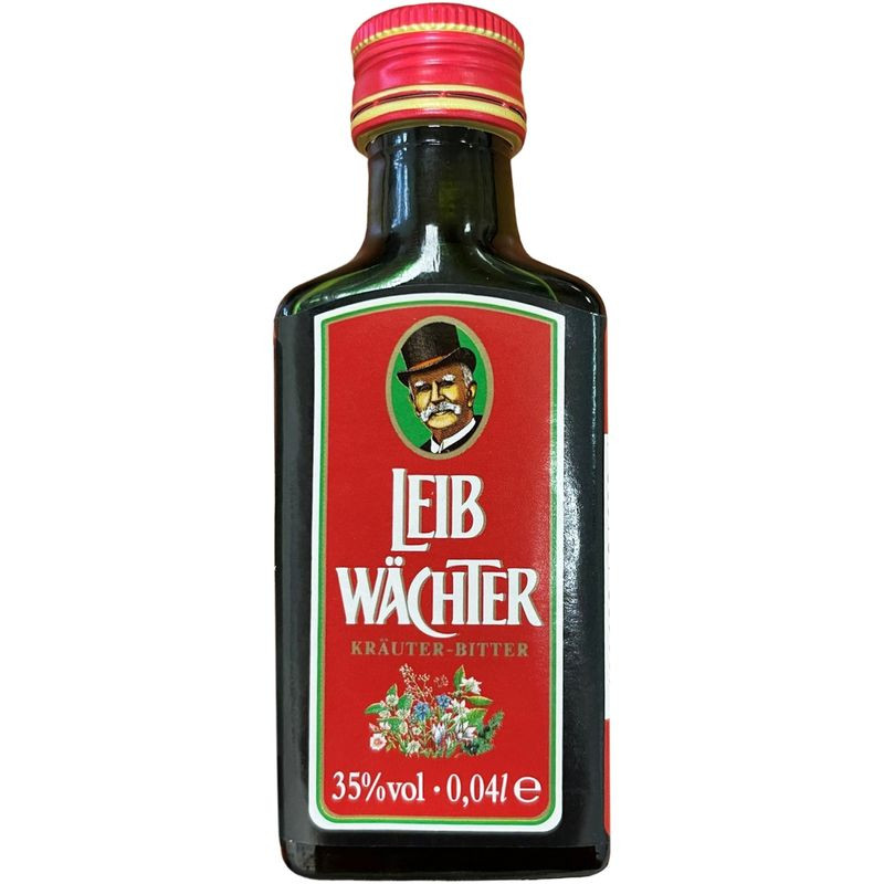 Изображение товара Настойка Leibwachter горькая 35% 40 мл - традиционный травяной напиток