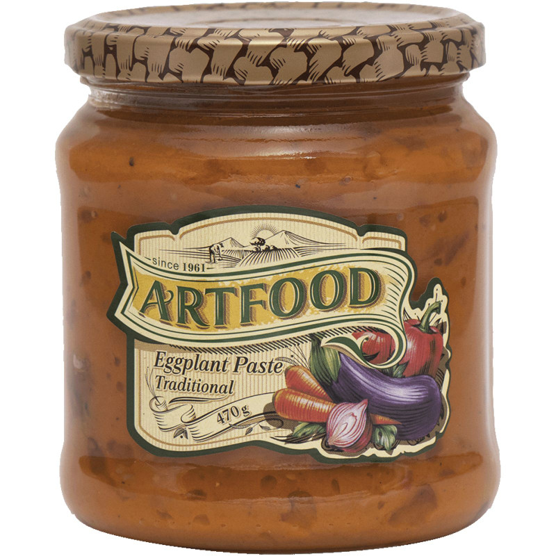 Изображение товара Икра Artfood По-Домашнему баклажанная, 470г