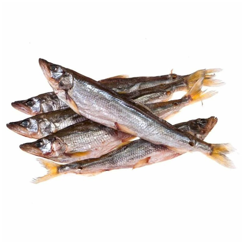 Изображение товара Корюшка азиатская зубастая холодного копчения 250г - деликатес для любителей рыбы