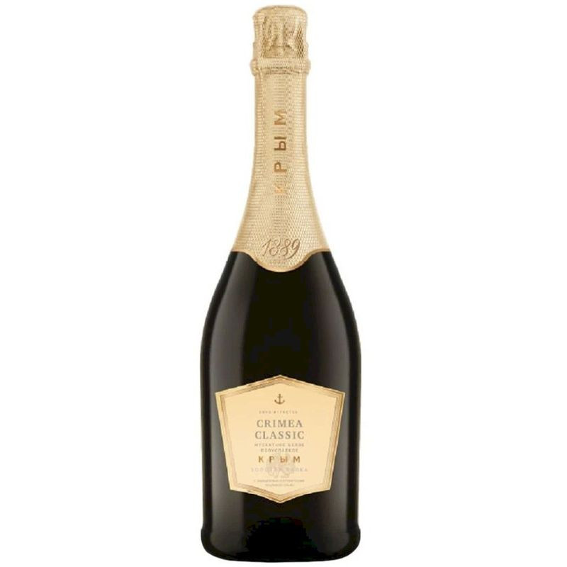 Изображение товара Вино Крым Классик белое полусладкое 750 мл игрокристое из России