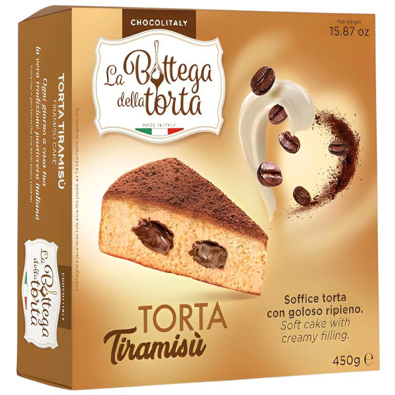 Изображение товара Торт La Bottega Della Torta с начинкой тирамису 450 г Италия