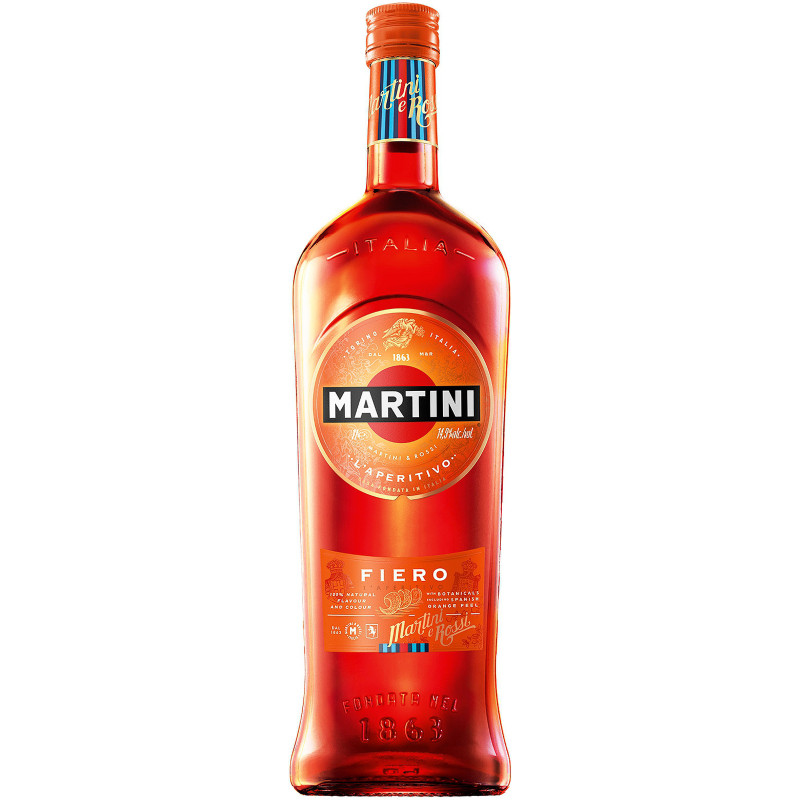 Изображение товара Вермут Martini Fiero красный сладкий 1л Италия