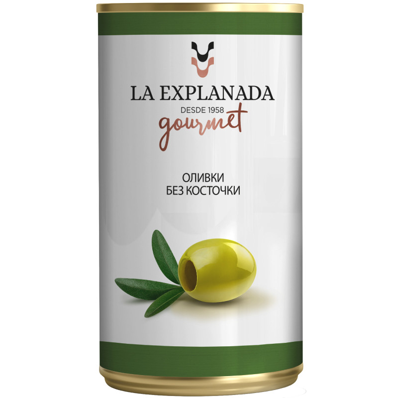 Изображение товара Оливки La Explanada без косточки, 350г