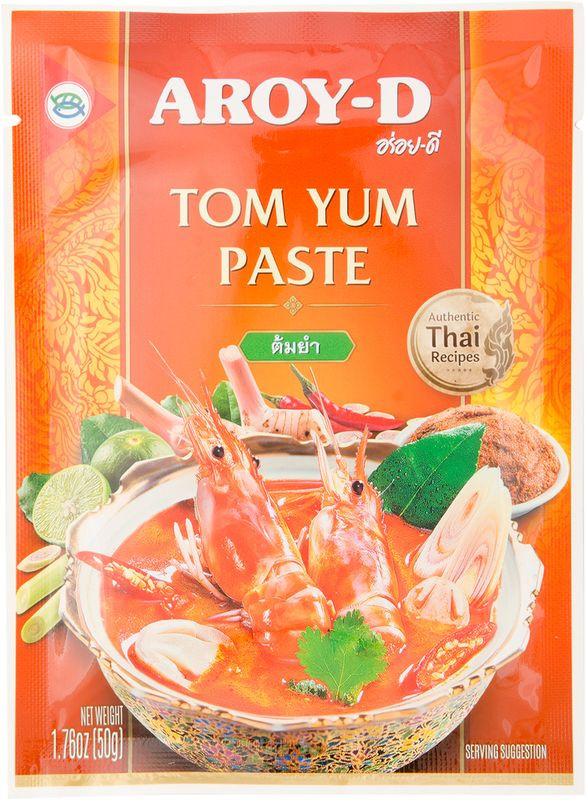 Изображение товара Паста Aroy-D Том Ям кисло-сладкая 50 мл для приготовления горячих блюд