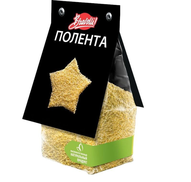 Изображение товара Кукурузная полента Bravolli 300 г без глютена для здорового питания