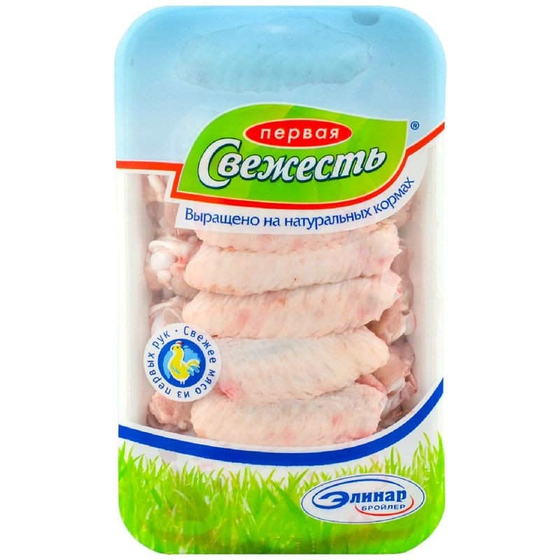 Изображение товара Крылья куриные Первая свежесть охлажденные 2 части по 173 ккал