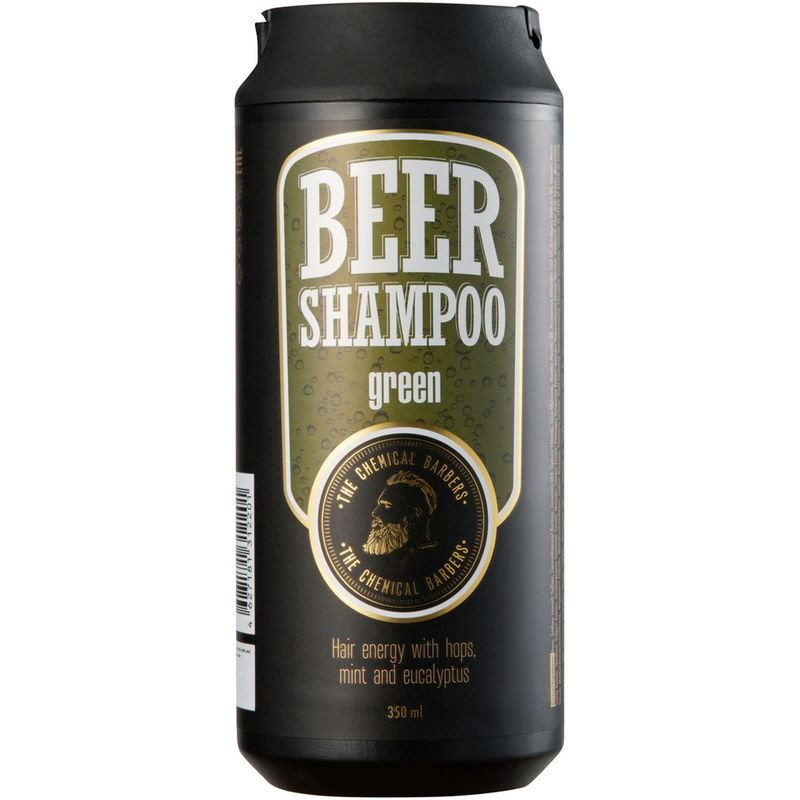 Изображение товара Шампунь The Chemical Barbers Пивной с мятой и эвкалиптом, 350 мл