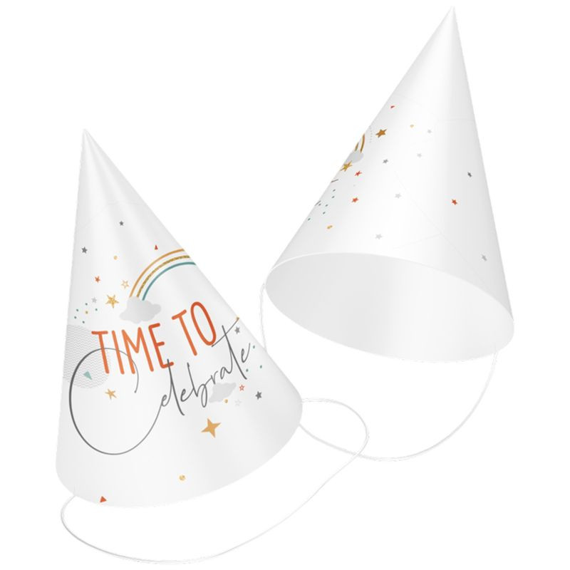 Изображение товара Пакет из 6 бумажных праздничных колпаков City Home Trade