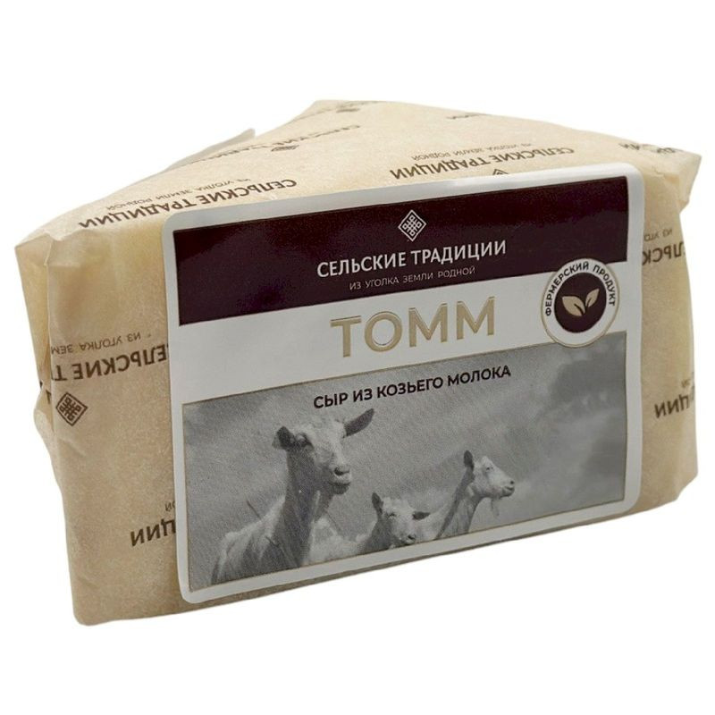 Изображение товара Сыр Сельские Традиции Томм из козьего молока 50%