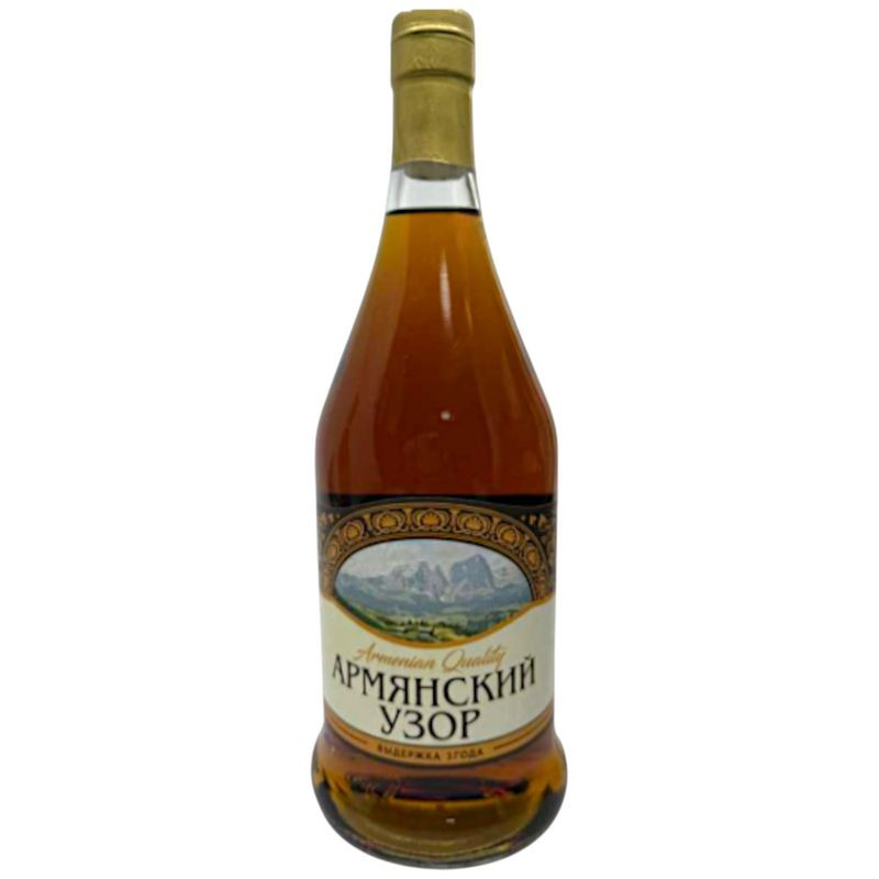 Изображение товара Бренди Армянский Узор 3-летний 250 мл выдержанный традиционный напиток