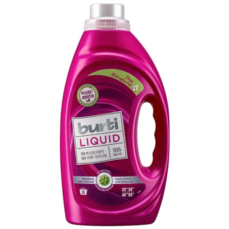 Изображение товара Гель для стирки Burti Liquid для цветного и деликатного белья 1.45л