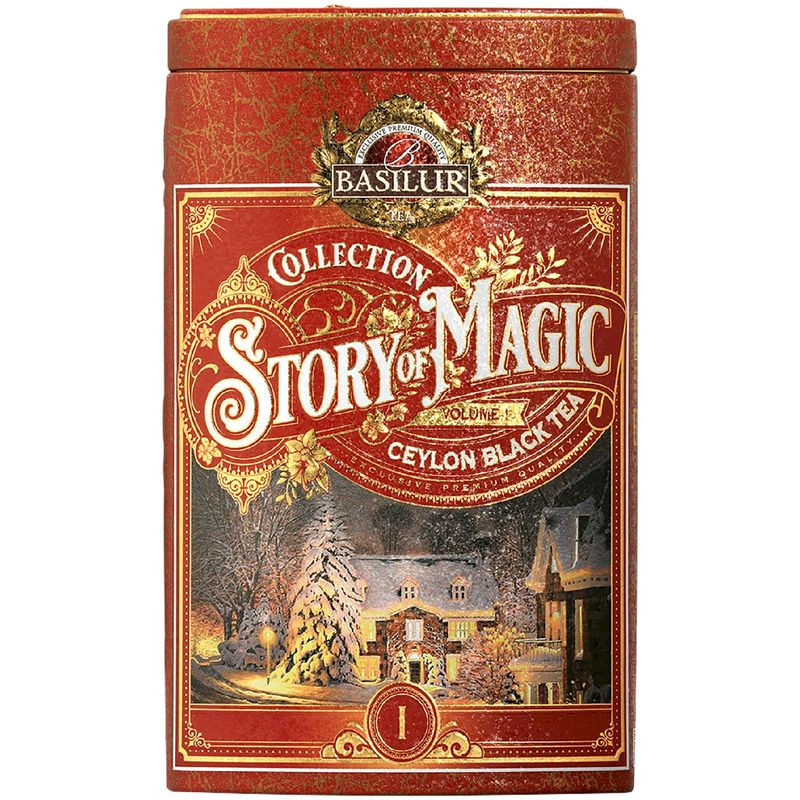 Изображение товара Чёрный цейлонский байховый чай с календулой и ароматом сверкающие звёзды 85г Basilur