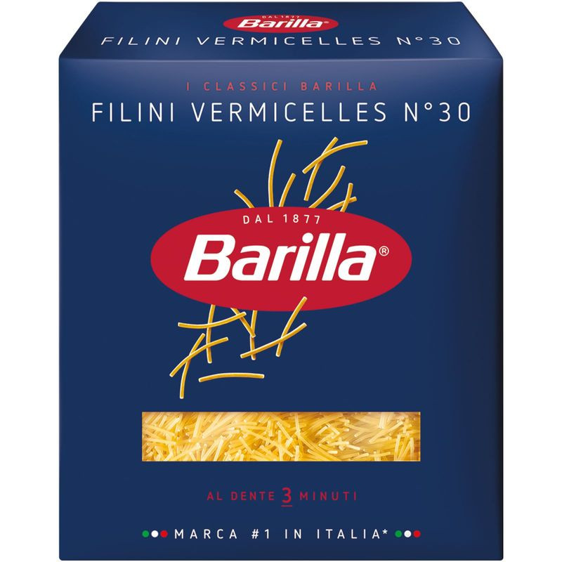 Изображение товара Макароны Barilla Filini n.30 из твердых сортов пшеницы 450г