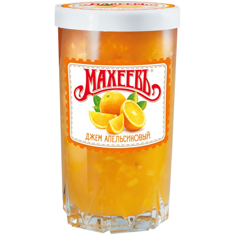 Изображение товара Джем Махеевъ апельсиновый 400 г натуральный сладкий десерт