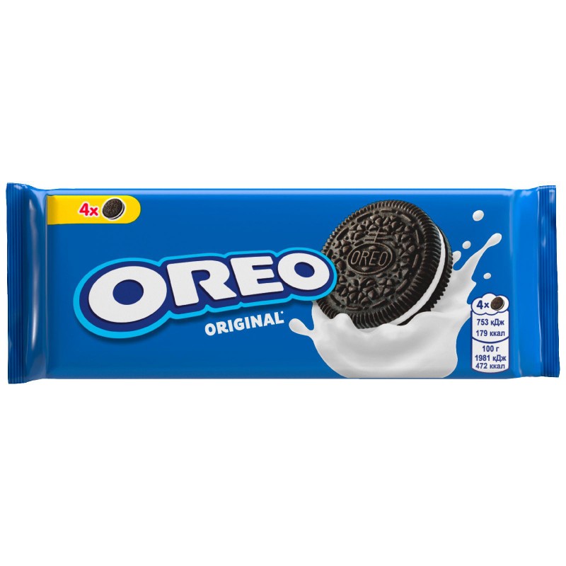 Изображение товара Печенье Oreo с какао и начинкой ваниль, 38г