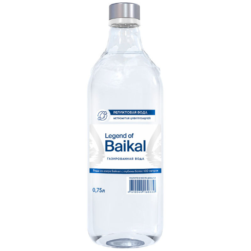 Изображение товара Вода Legend of Baikal природная питьевая газированная, 750мл