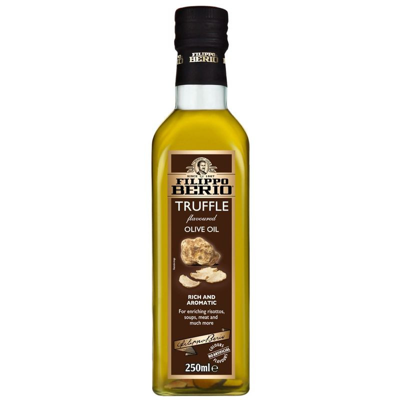 Изображение товара Масло оливковое Filippo Berio Extra Virgin трюфель 250 мл натуральный аромат