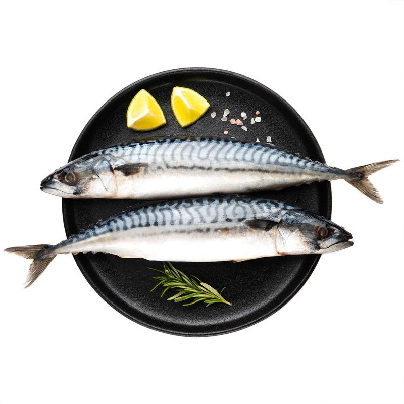 Изображение товара Свежая скумбрия 0.3-0.5 кг Охлаждённая от Перекрёсток