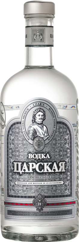 Изображение товара Водка Царская Оригинальная 40%, 700 мл — классическая российская водка