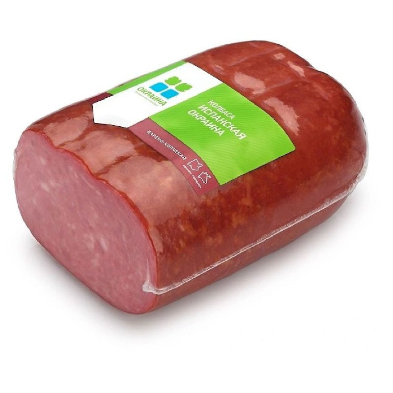 Изображение товара Колбаса испанская варёно-копчёная Окраина 300 г качественный продукт