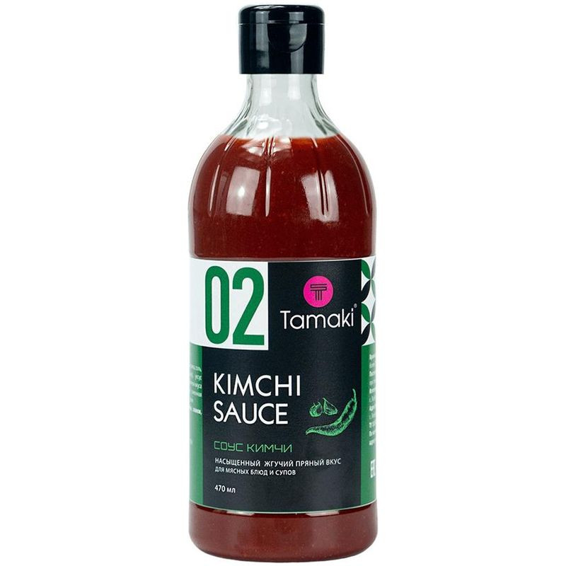 Изображение товара Соус Tamaki Кимчи 470 мл - острый овощной соус для азиатских блюд