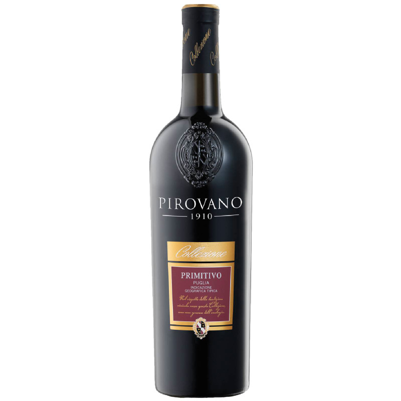 Изображение товара Вино Collezione Primitivo красное полусухое 14%, 750мл