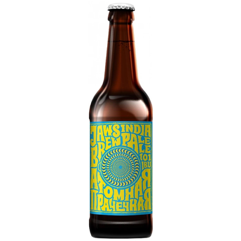 Изображение товара Пиво Jaws Brewery Атомная прачечная Ipa светлое фильтрованное непастеризованное 7%, 500 мл