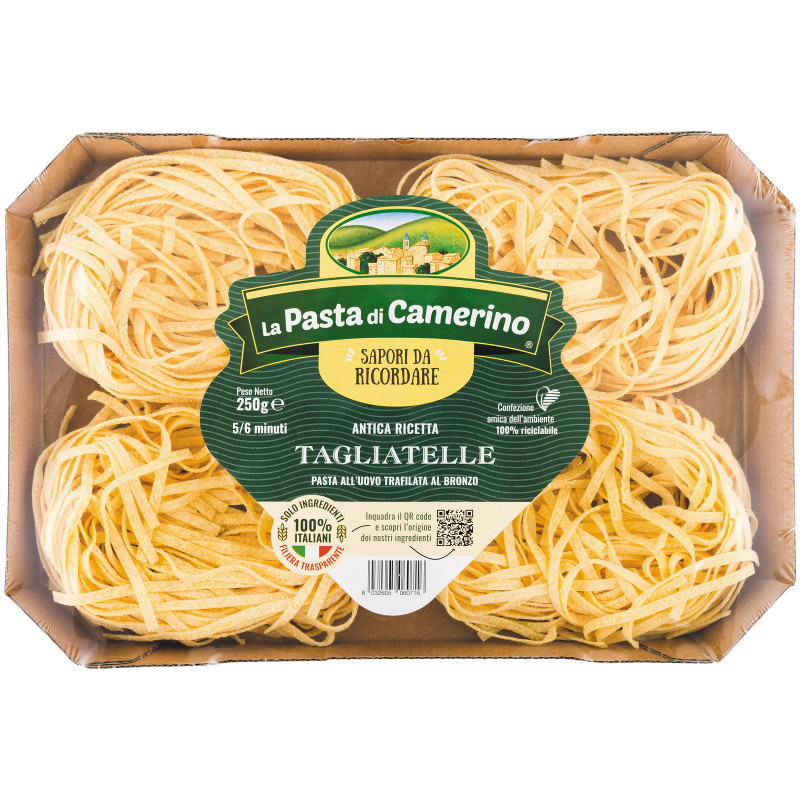 Изображение товара Макароны La Pasta Di Camerino Tagliatelle яичные из твёрдых сортов пшеницы 250г