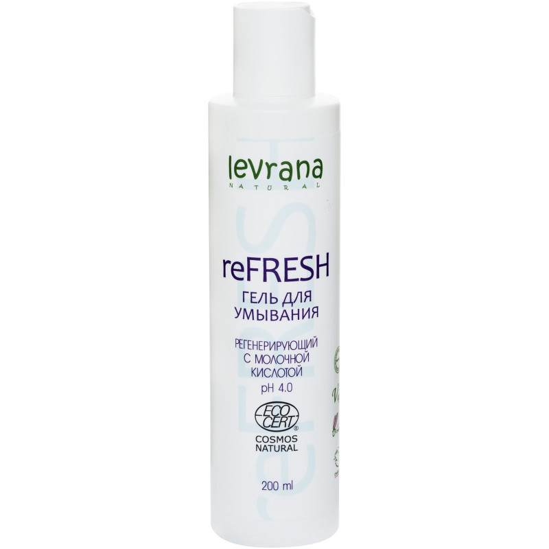 Изображение товара Гель Levrana ReFresh для умывания, 200мл